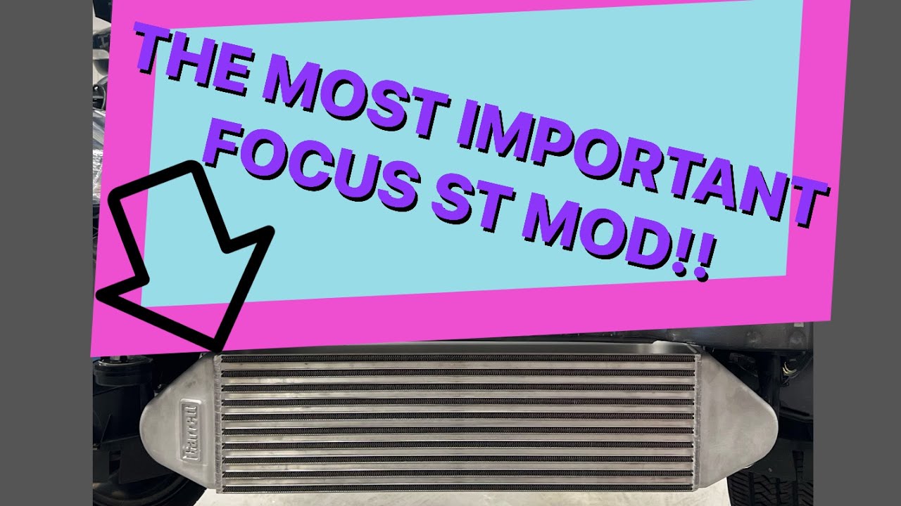 Focus ST Garrett Intercooler Installation