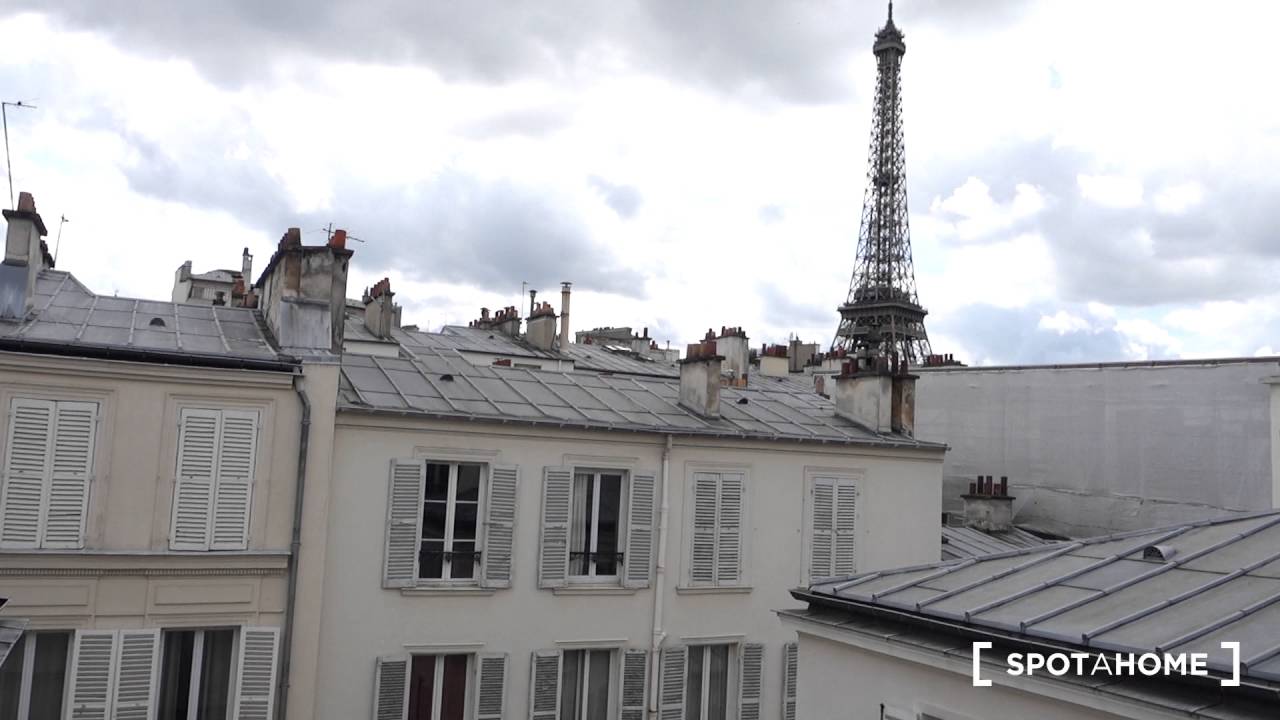 Elegant 1-bedroom apartment with dryer for rent near Eiffel Tower in... - Spotahome (ref 107944)