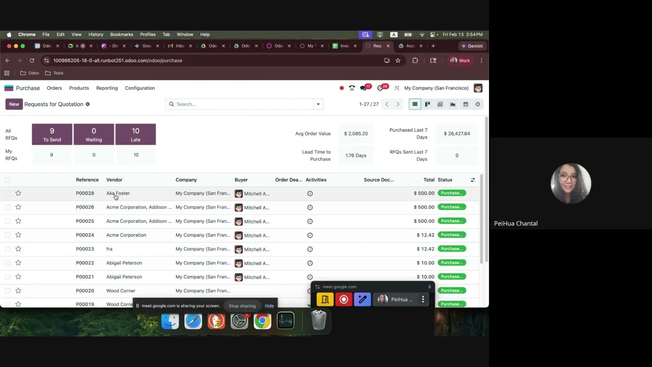 Odoo 18 Case 3 Landed Cost