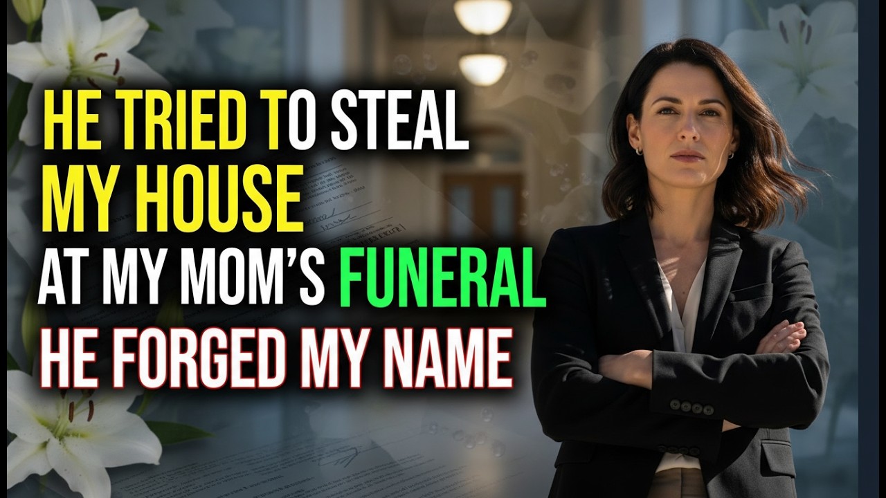 He Tried to Steal My House at My Mother’s Funeral… I Was Ready