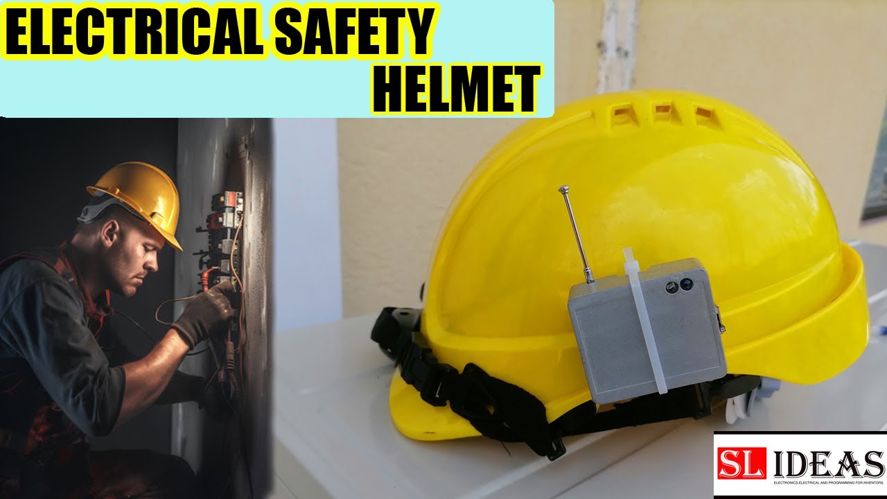 How to make ELECTRICAL SAFETY HELMET at your home | High voltage detector | Non contact tester.