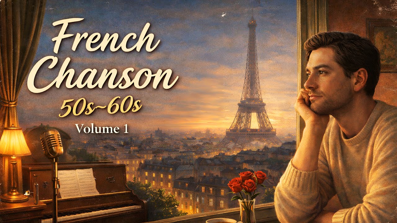 Vintage French Chanson | Calm Romantic Music for Quiet Moments