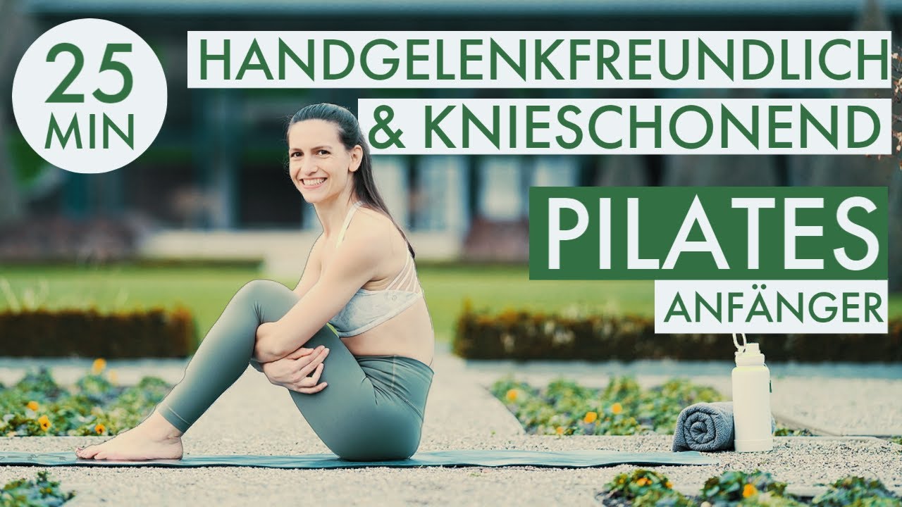 25 MIN #PILATES ANF&Auml;NGER FLOW 🌷🕊️ KNIESCHONEND und HANDGELENKFREUNDLICH