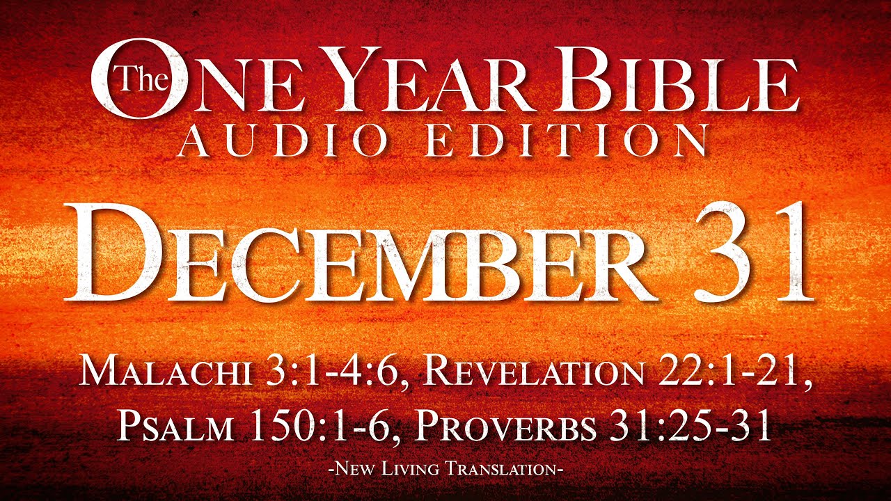 December 31 | One Year Bible Audio Edition