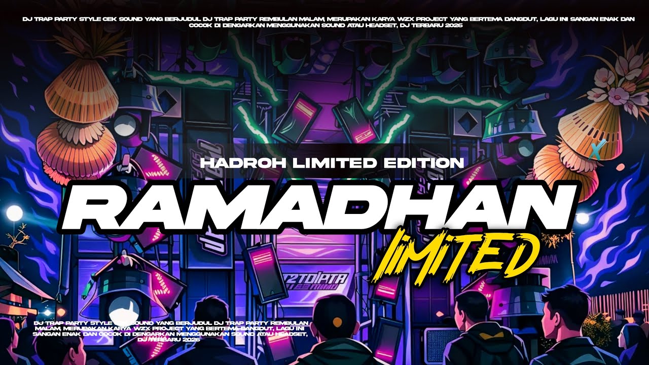 DJ RAMADHAN HADROH LIMITED X GAMELAN JAWA COCOK UNTUK CEK SOUND