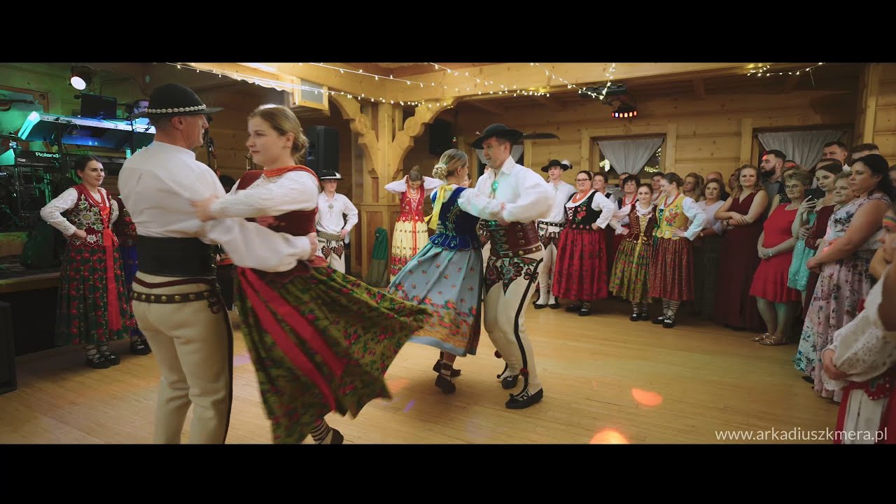 Góralskie wesele - fragment.  Karczma Zadyma, Szaflary.