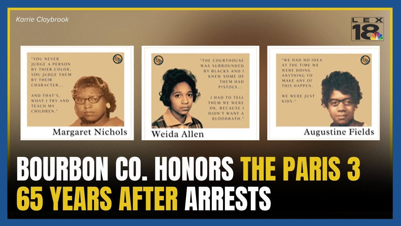 'The Paris 3' to be honored in Bourbon County 65 years after arrests