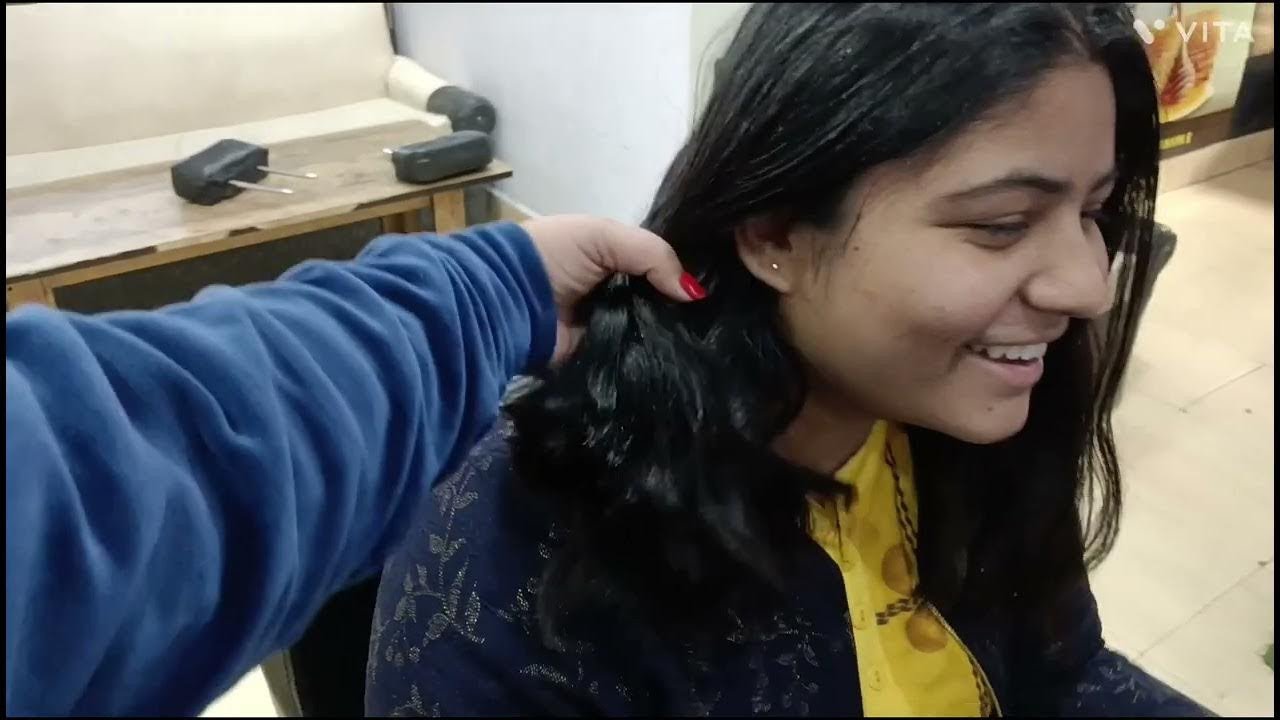 vandini haircut..#bhut royi aaj ..@mamtavandinivlogs @GaonkiShanti