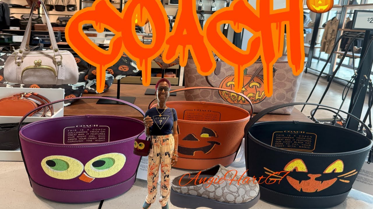 Coach Outlet🎃 Коллекция Хэллоуин 2025 и многое другое #распродажа #coach #coachoutlet #halloween2025