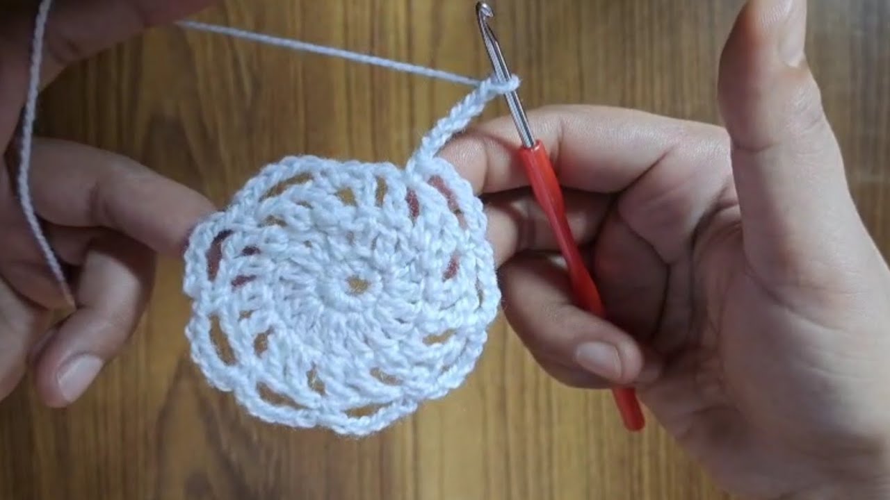 Crochet doily beautiful design |crochet coaster |motif