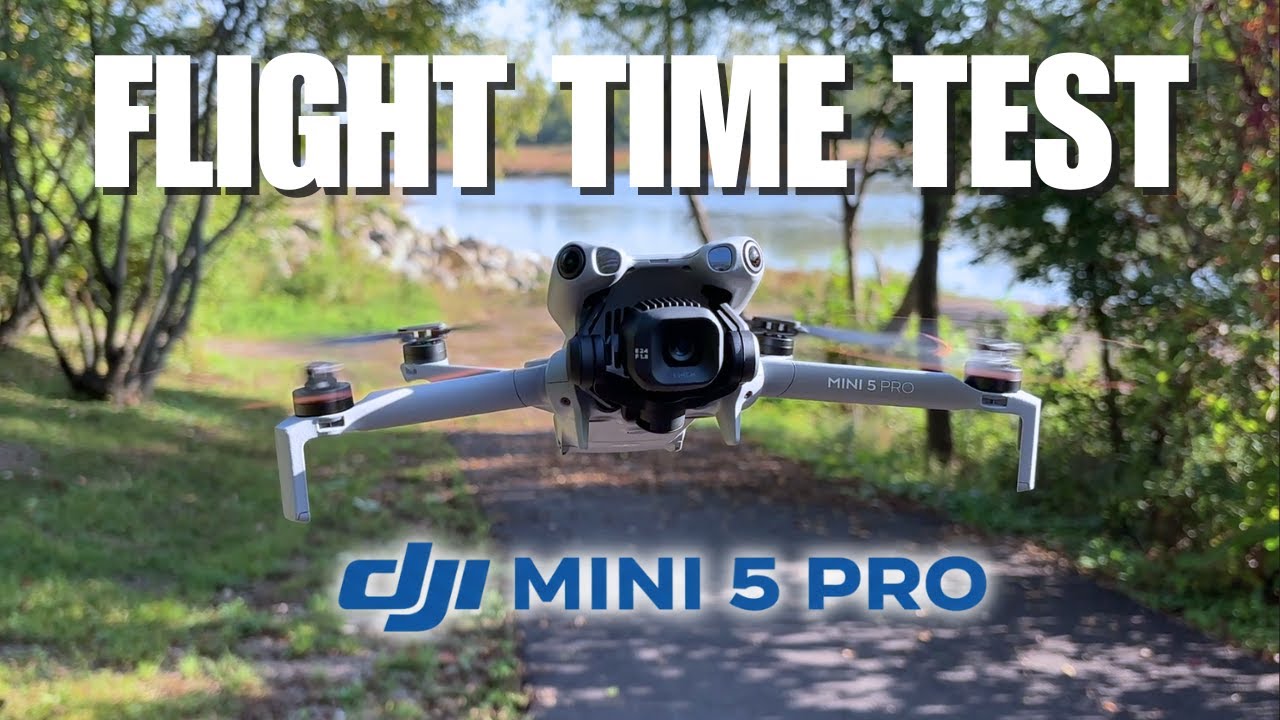 Тестирование реального времени полета DJI Mini 5 Pro &mdash; как долго он ДЕЙСТВИТЕЛЬНО летает?