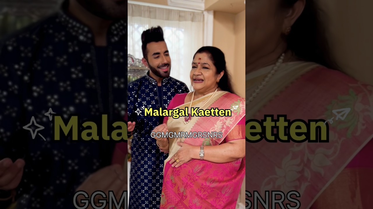 Malargal Kaetten with KS Chithra ma 🥹🌸 @KSChithra