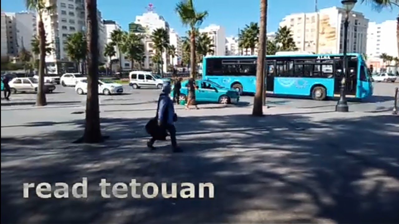 جولة في شوارع النجمة و رياض تطوان بطنجة