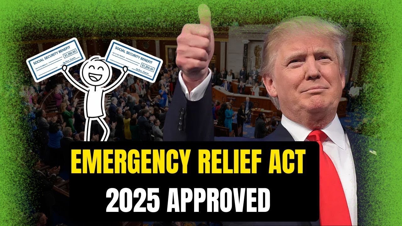 Emergency Relief Act 2025 Approved &ndash; More Money Coming for Seniors & Veterans!