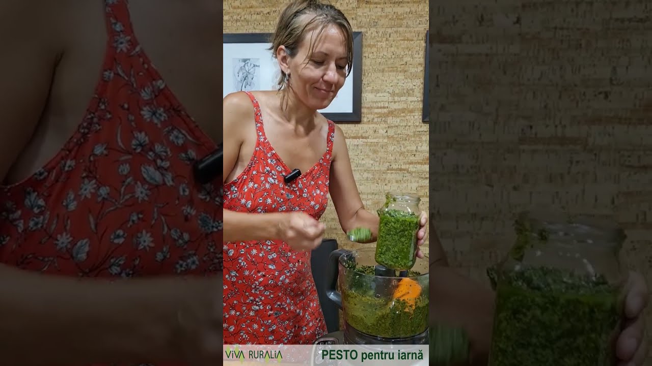 Pesto din busuioc #pesto #pestorecipe #basilpesto #basil