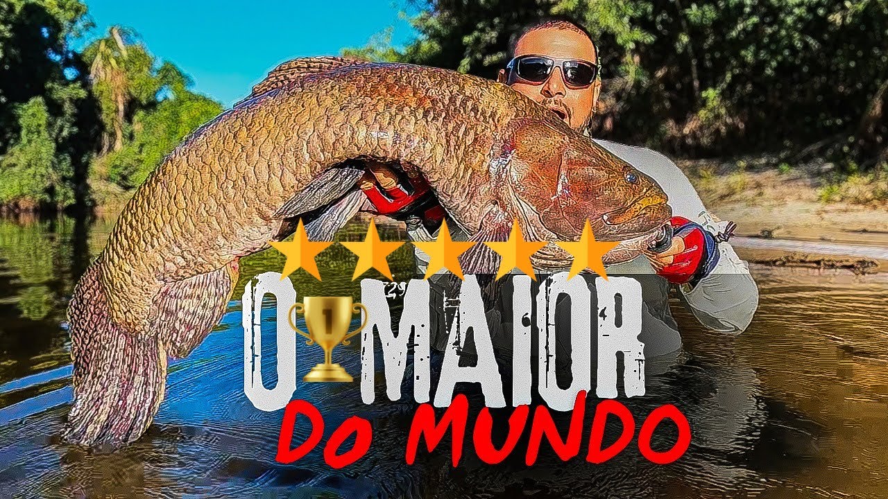 CAPTUREI O RECORDE MUNDIAL! O MAIOR TRAIRÃO DO PLANETA JÁ HOMOLOGADO. AVENTURA ÉPICA DE PESCA.