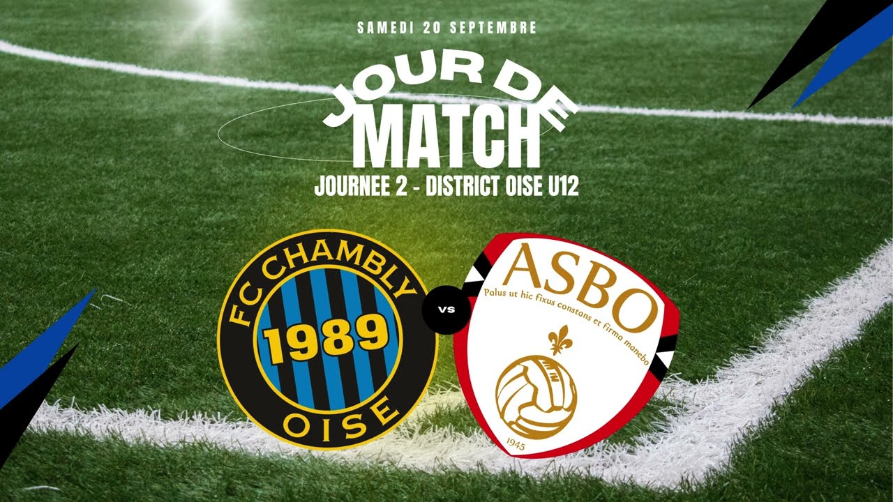 FC CHAMBLY U12 - AS BEAUVAIS U12 (SAISON 25/26)