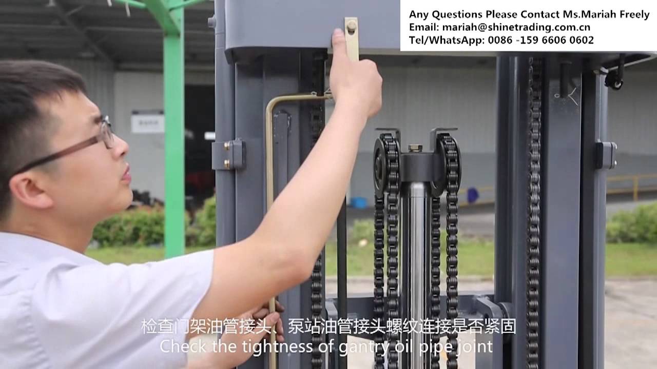 ELECTRIC STACKER  MAINTENANCE