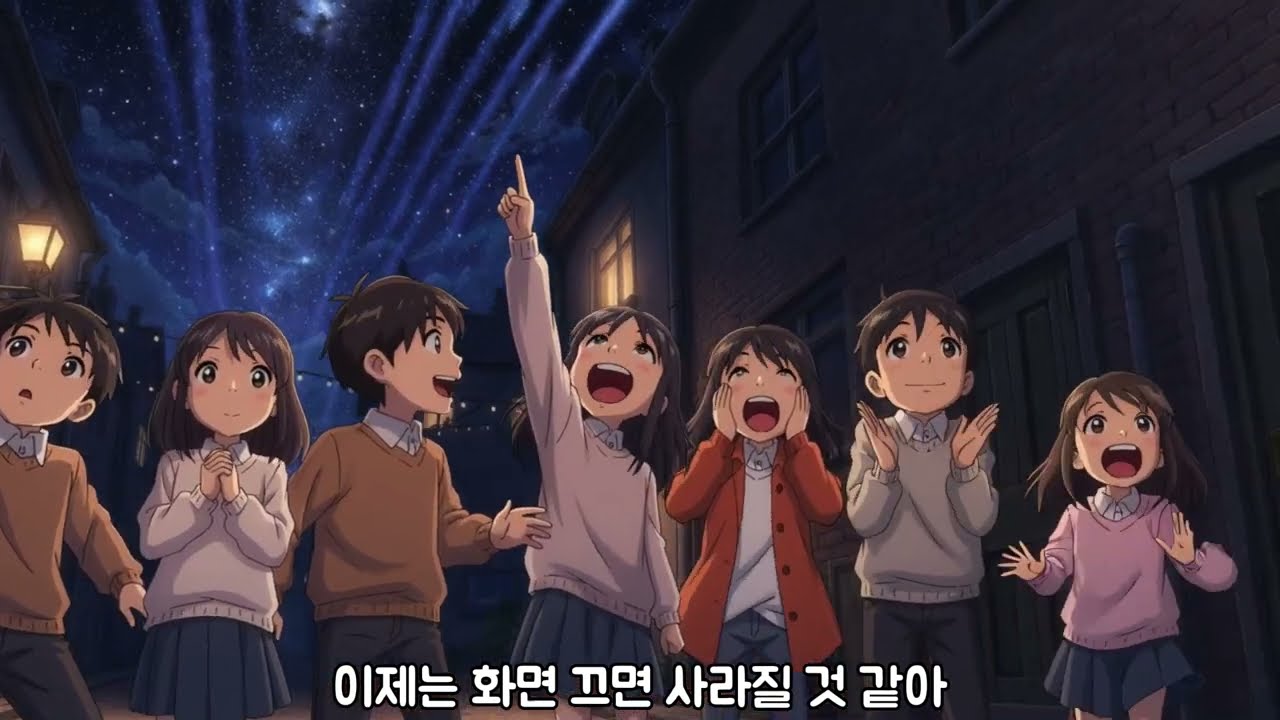 배터리 없는 밤｜휴대폰 없던 그때를 기억해#ai노래 #ai보컬 #ai음악 #ai