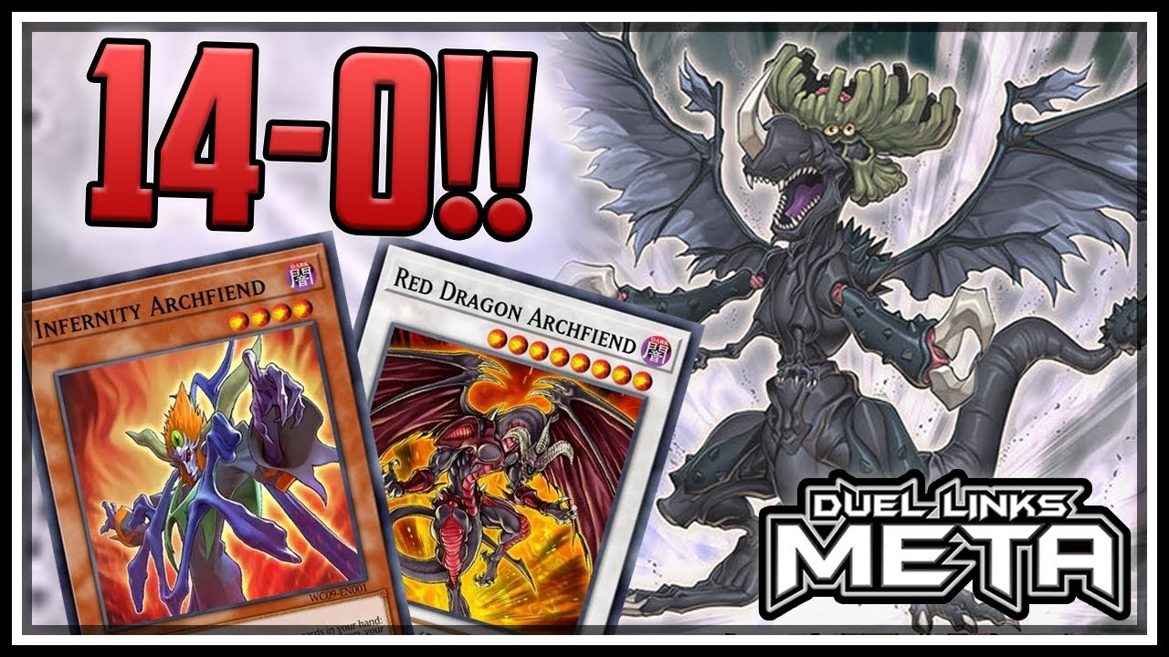 14-0! Infernity Jack Atlas Resonator Archfiend Deck! BROKEN COMBOS! [Yu--Gi-Oh! Duel Links]