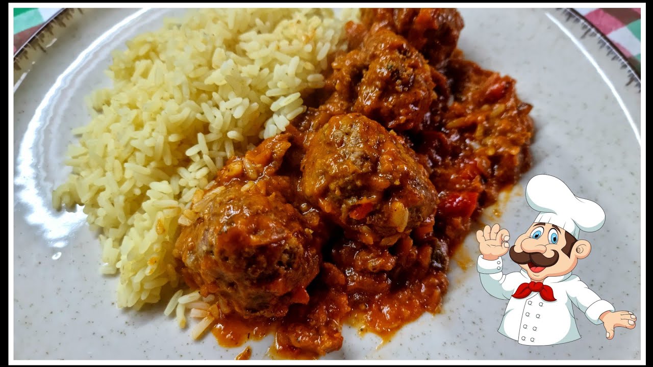 Albondigas con arroz