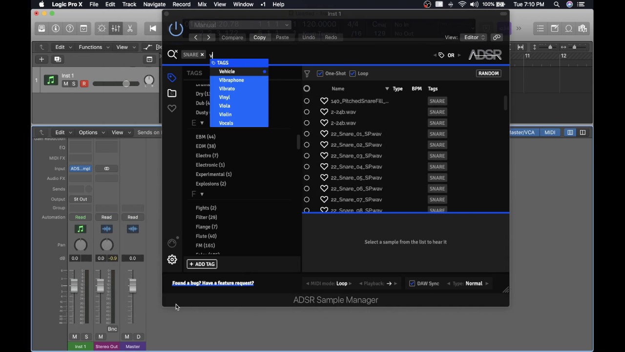 ADSR Sample Manager - The best way to organise your samples. Free.