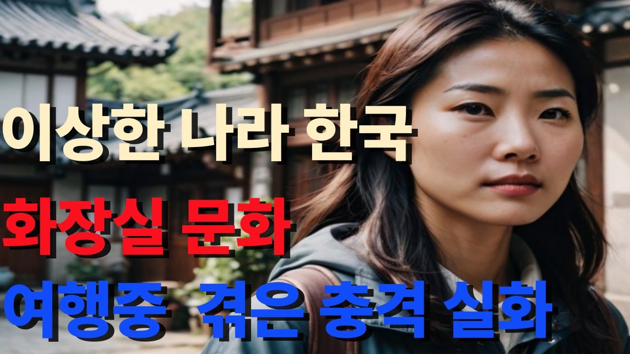 이상한 나라 한국 ..화장실 문화의 충격 여행중 겪은 충격 실화