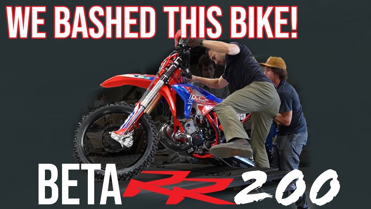 Beta 200RR Race Edition WE BASHED THIS THING for 4 days straight!