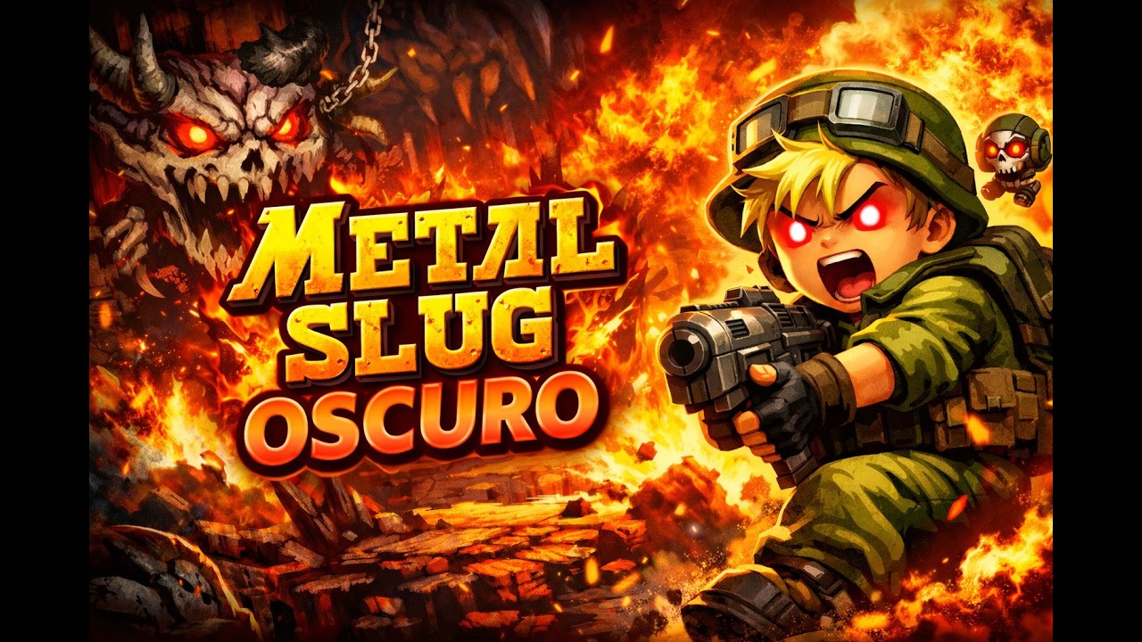 Demon Front Arcade 😈 El Metal Slug MÁS Oscuro que Pocos Jugaron