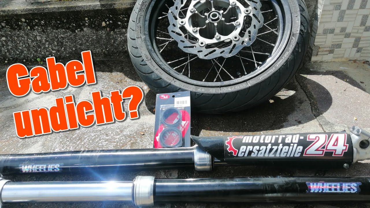 GABELSIMMERRINGE WECHSELN: Up-Side-Down Gabel // Yamaha WR 250 X & R [Tutorial, How To]