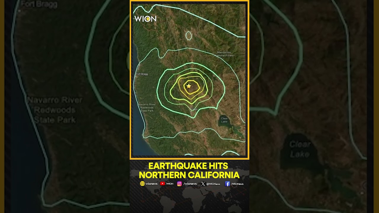 Magnitude 5.6 Earthquake Strikes Northern California Region, USGS Says | WION Shorts