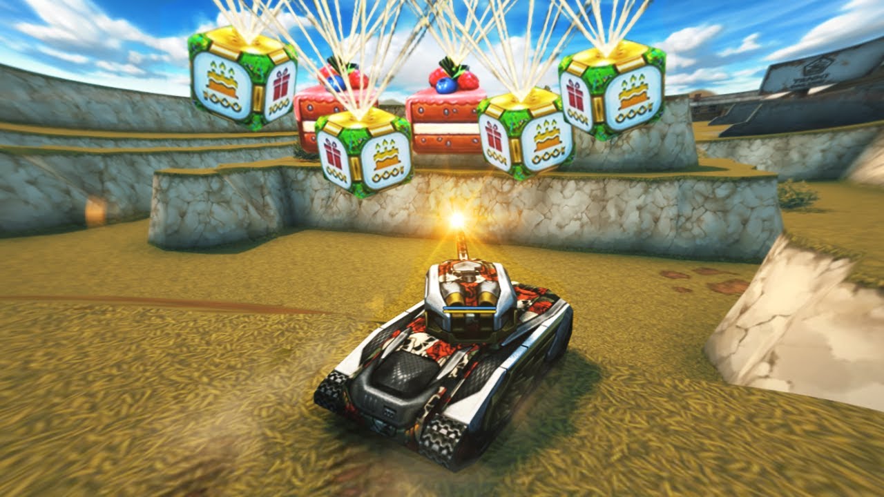 Tanki Online Birthday | Insane Gold Box Video #3 | Oufa is back!?