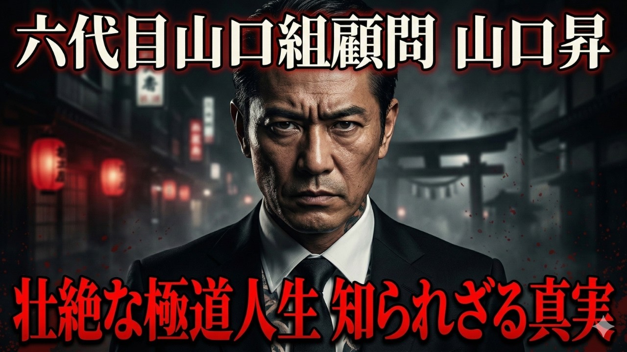 【実録ヤクザ】六代目山口組・二代目竹中組顧問 山口昇の壮絶な極道人生