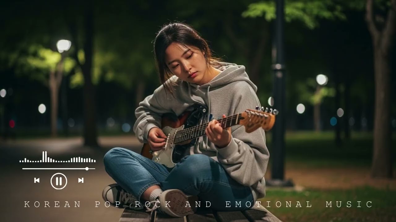 Emotional Korean Pop Rock Ballads 🎸 Relaxing Songs for Peaceful Nights