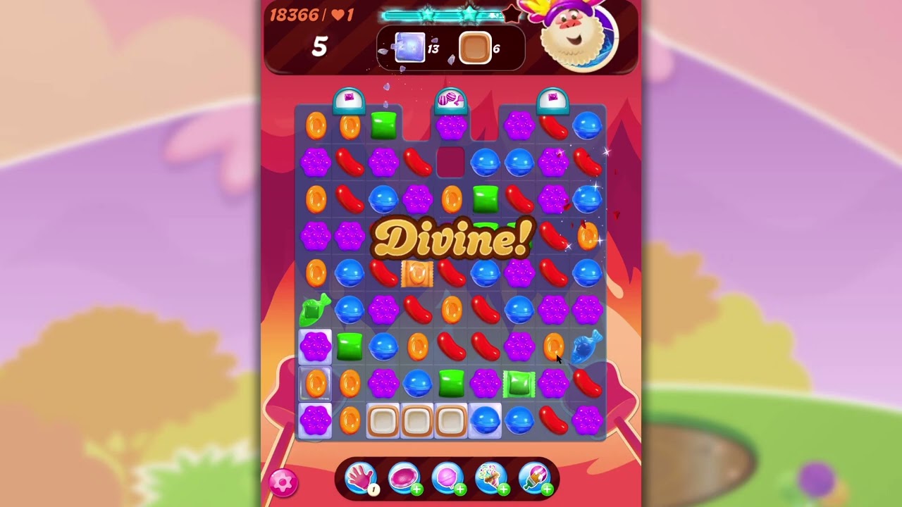 Candy crush saga Level 18366