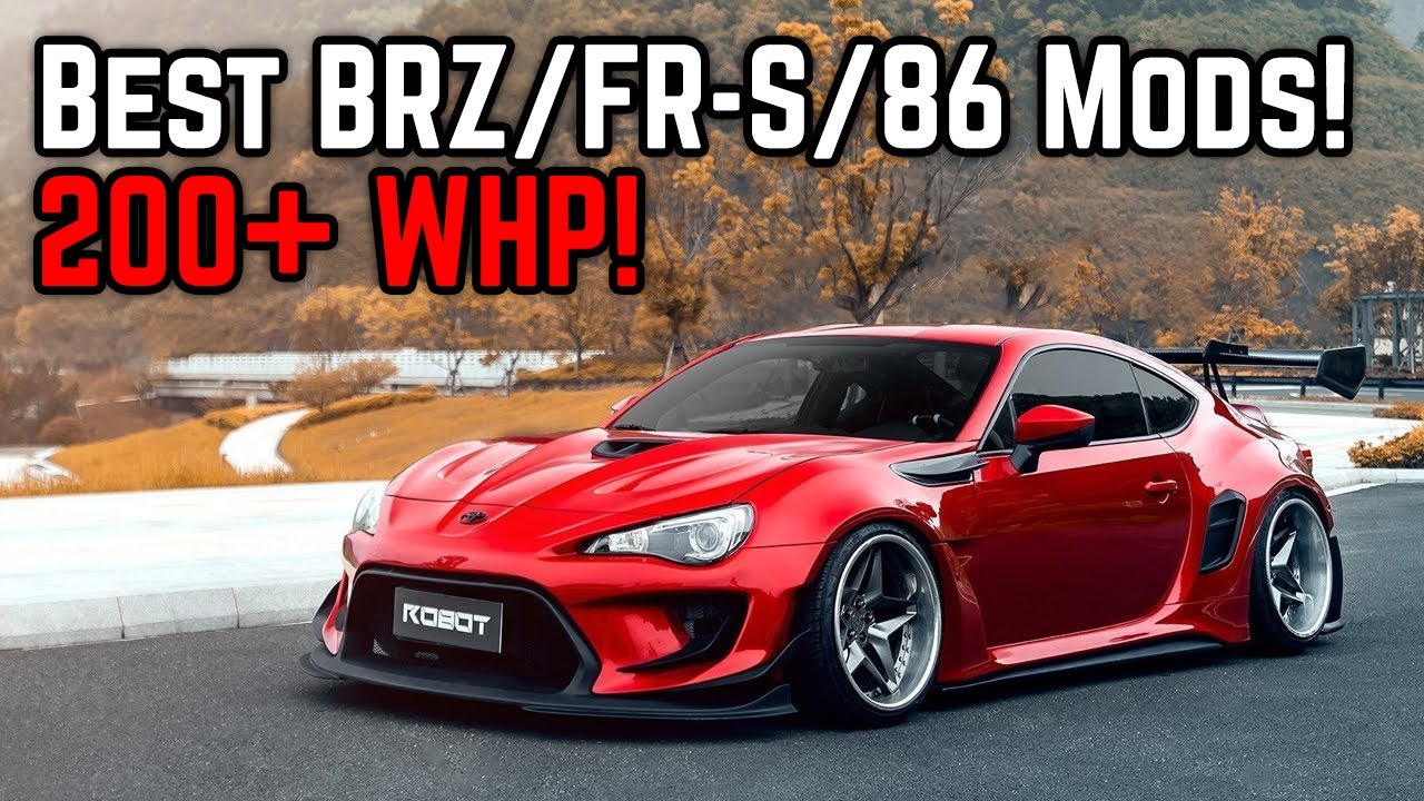 How to Build a 200 WHP+ Subaru BRZ/Toyota 86/Scion FR-S! (FA20 Engine)