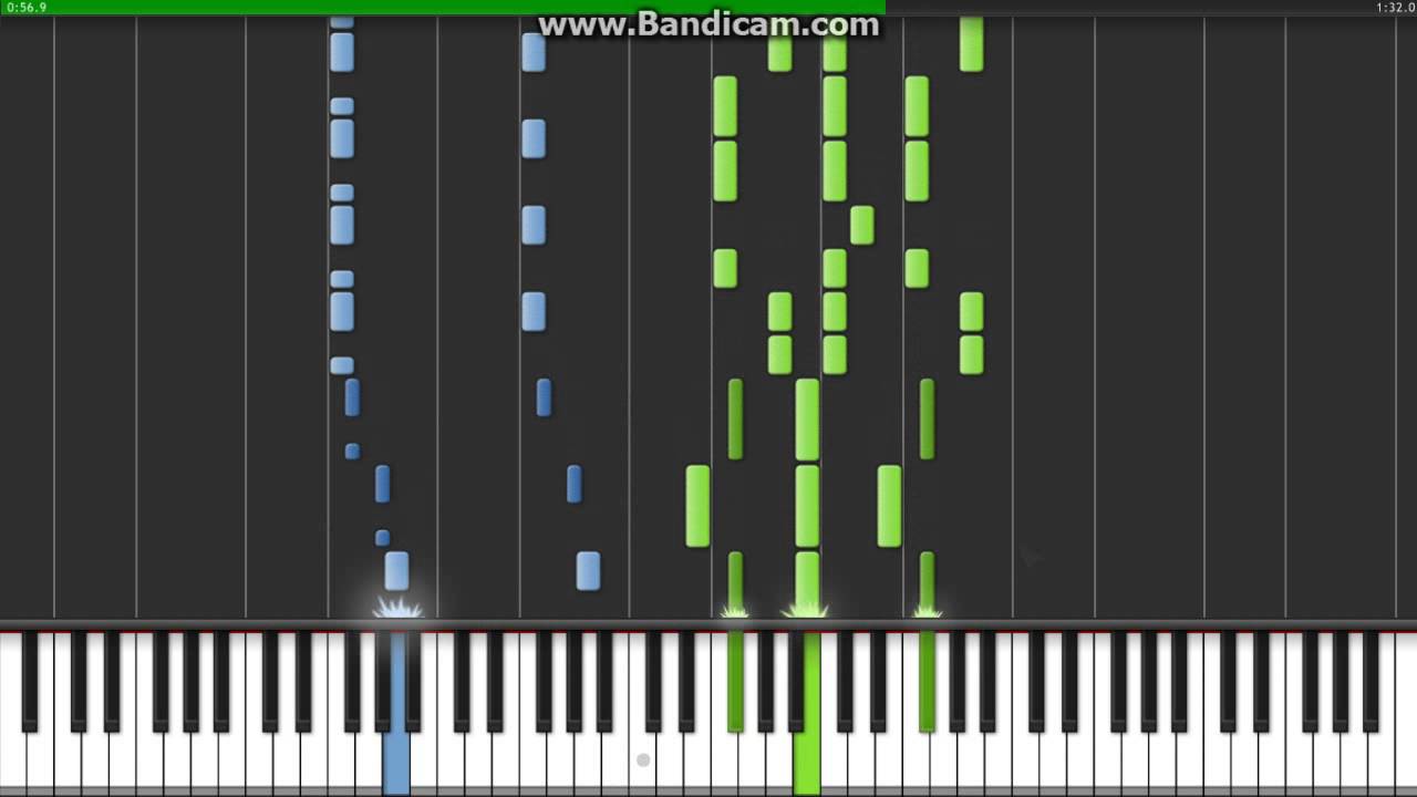 Synthesia - School Rumble: Scramble (piano)