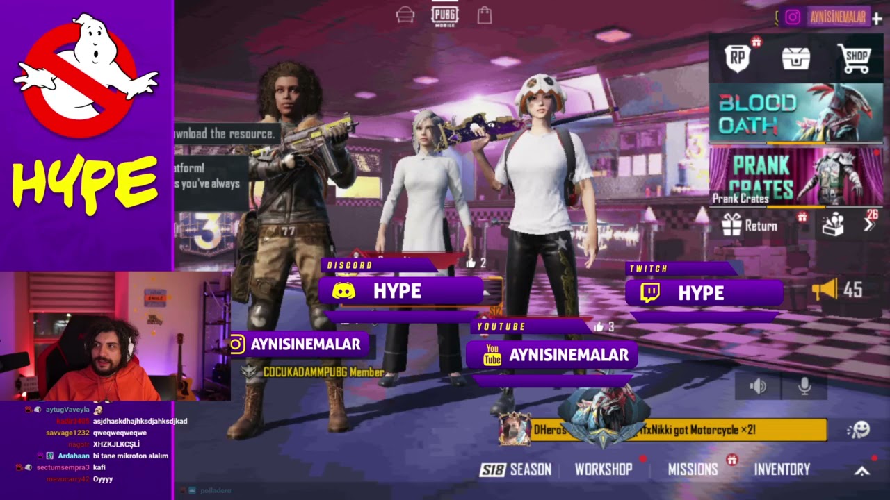 HYPE / PUBG MOBILE TROLL OYNUYOR (05.05.2021)