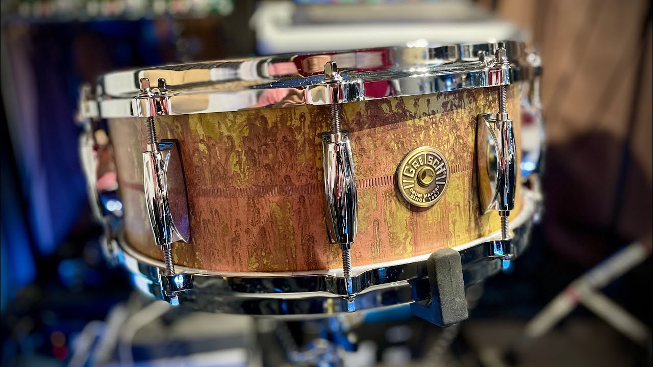 Gretsch Keith Carlock Signature Snare Drum Tests