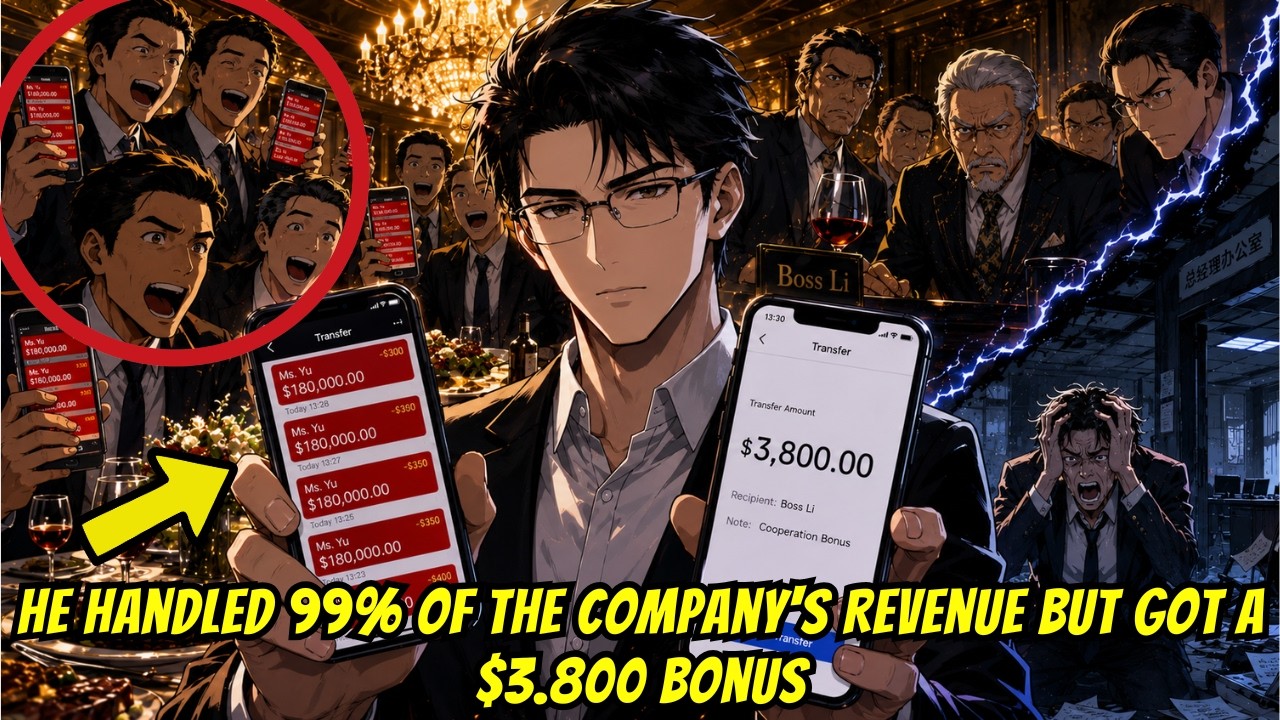 He Handled 99% of the Company's Revenue but Got a $3.800 Bonus.