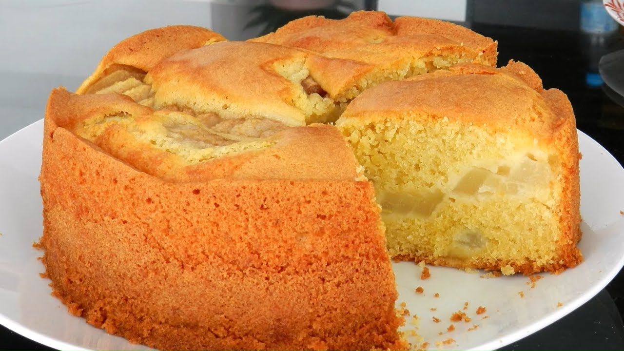 Pear Cake Recipe Easy - How To Make Pear Cake
