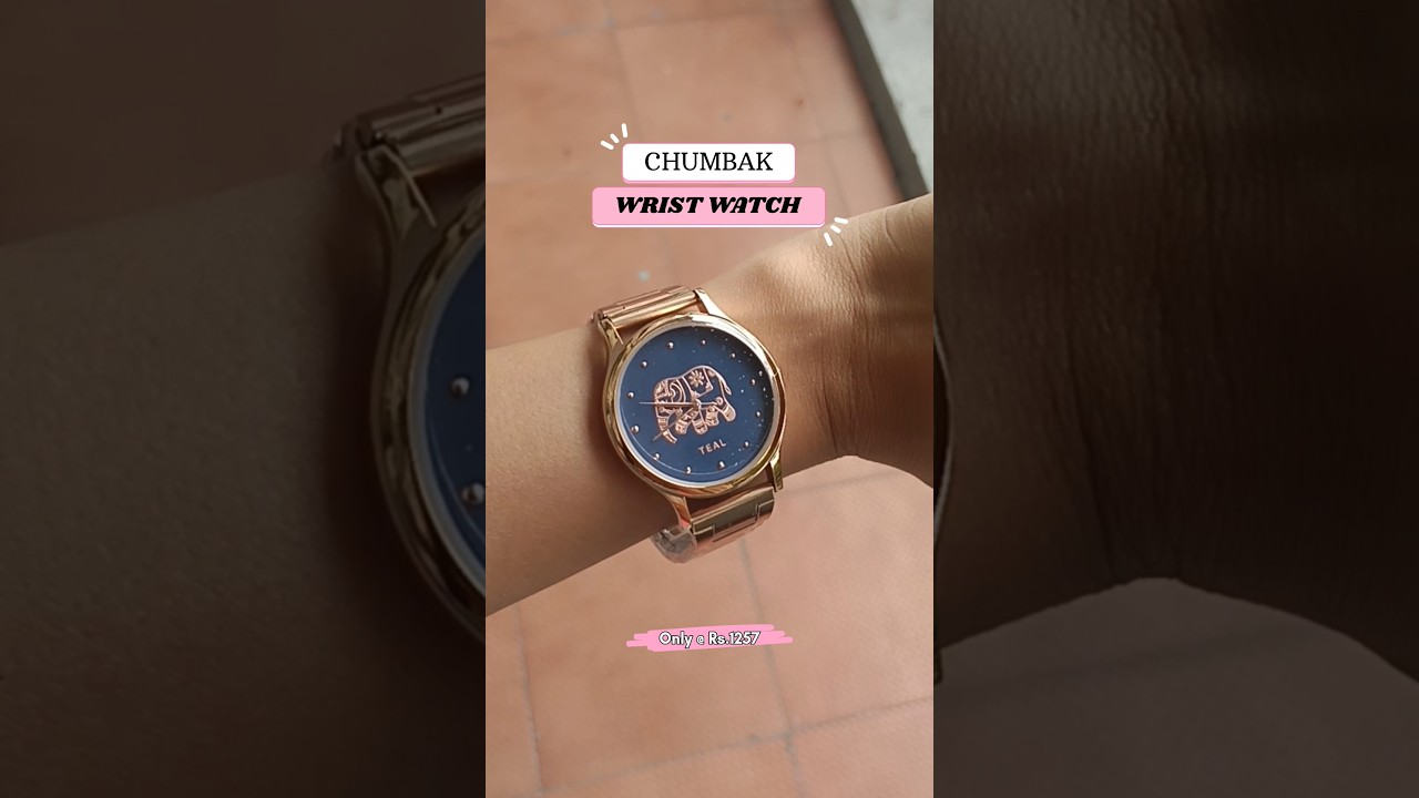 @chumbak Teal Collection ⌚#haul #watch #chumbak #shorts