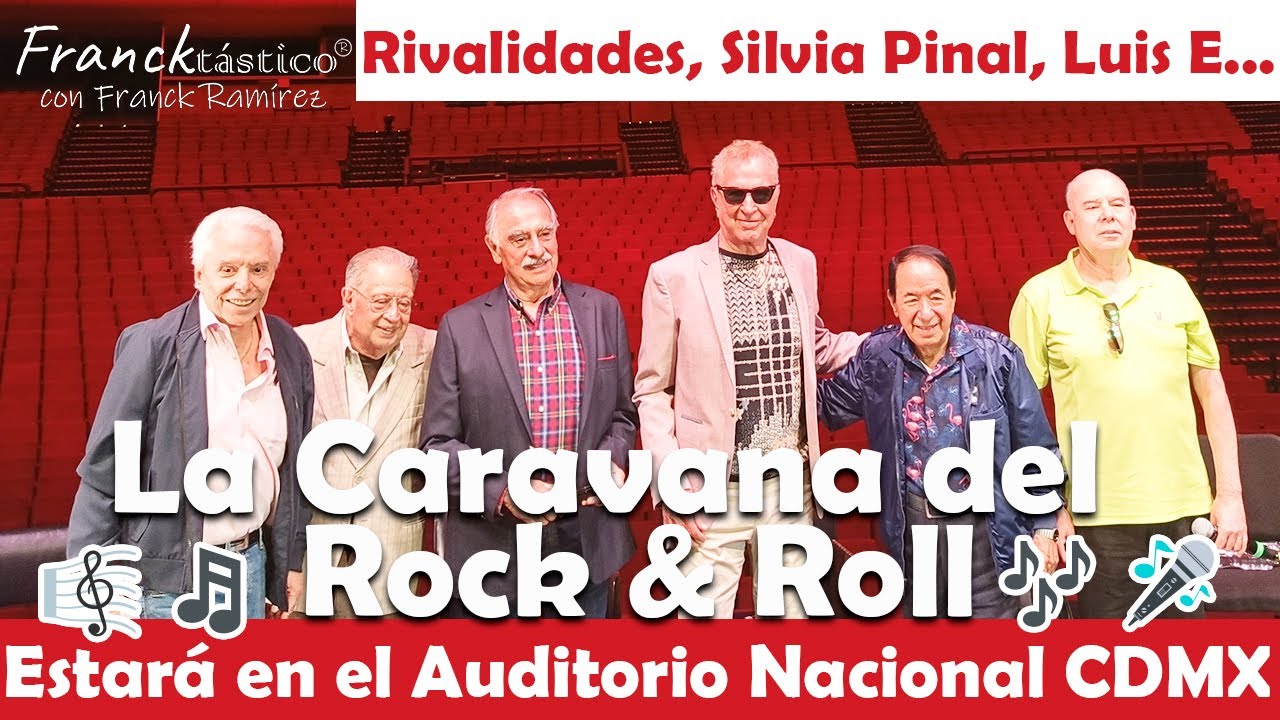 La Caravana del Rock and Roll en el Auditorio Nacional música de #EnriqueGuzman #LosRebeldesDelRock