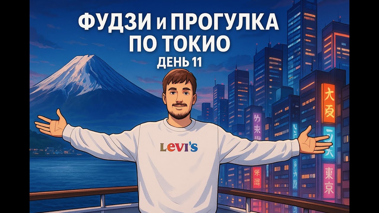 Ищем Фудзияму, прогулка по Гиндзе Токио/ 10 день