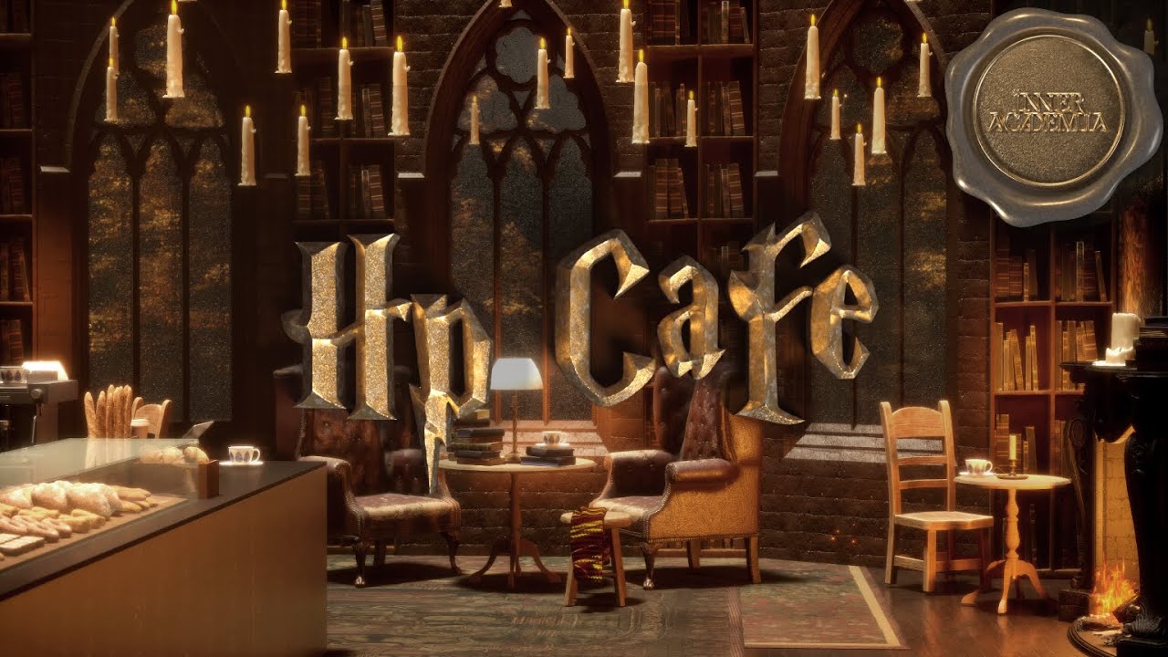 Harry Potter Cafe Ambience🦉☕༉‧₊˚ Get Focused & Cozy 2hrs