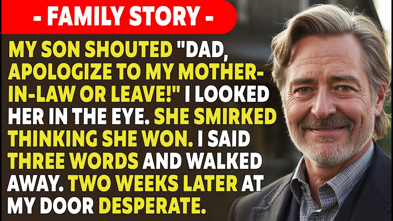 My Son Yelled Apologize To Her Or Get Out! He Did Not Expect My Shocking Response | FAMILY STORY