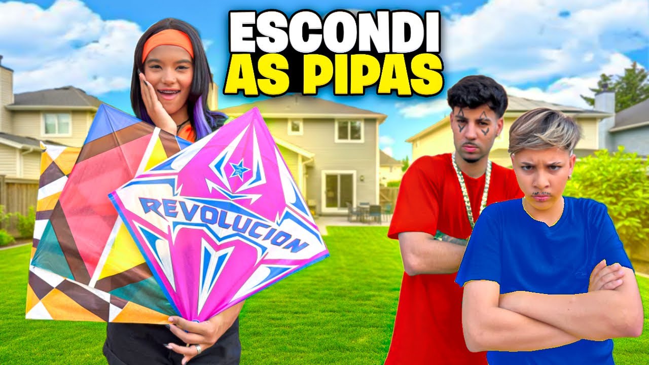 RAFINHA ESCONDEU AS PIPAS DOS MENINOS *ela ficou muito triste*