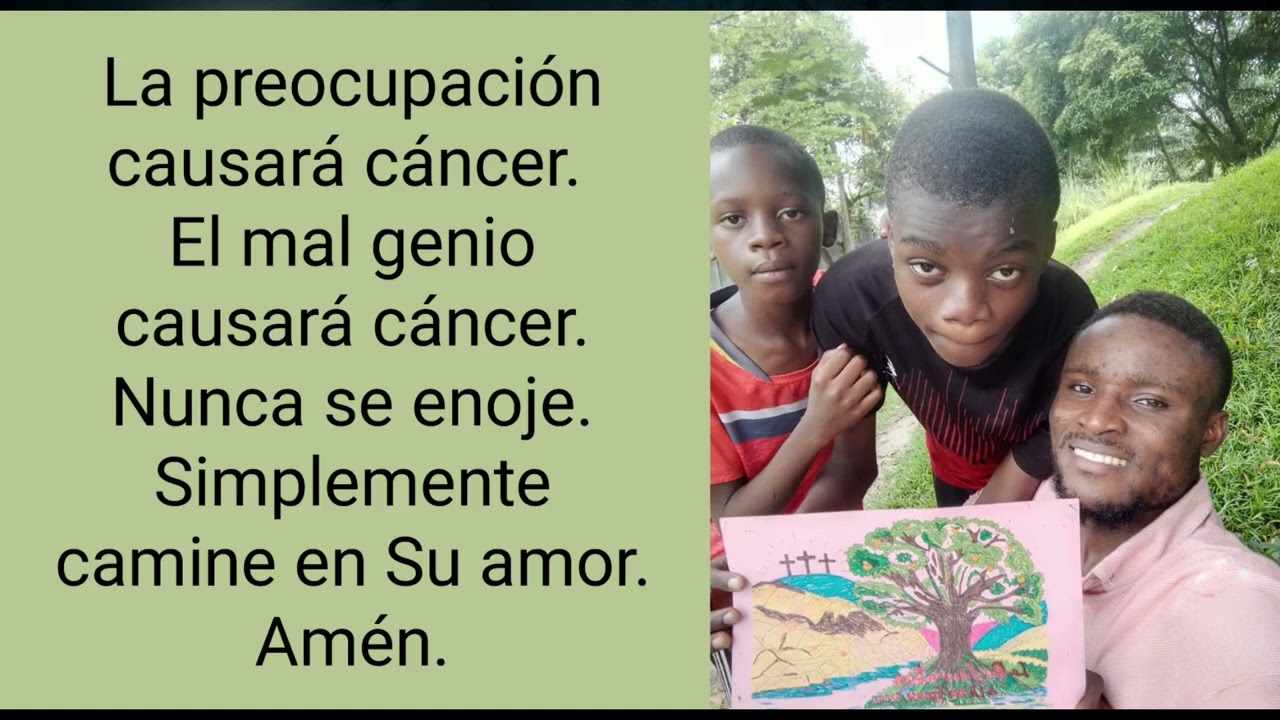Dios no quiere que Ud. ande con el ceño fruncido. Dios quiere que esté feliz.