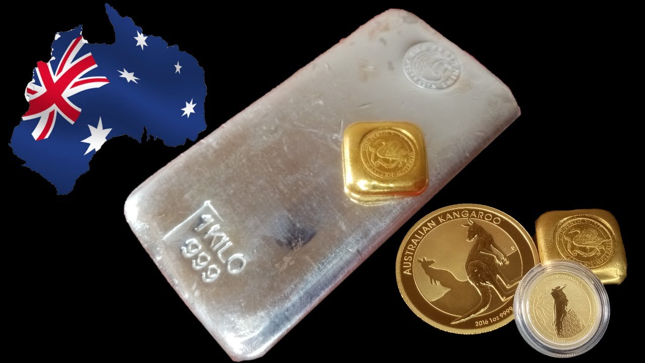 Stacking Silver Bars 1Kg Perth Mint Silver Bar