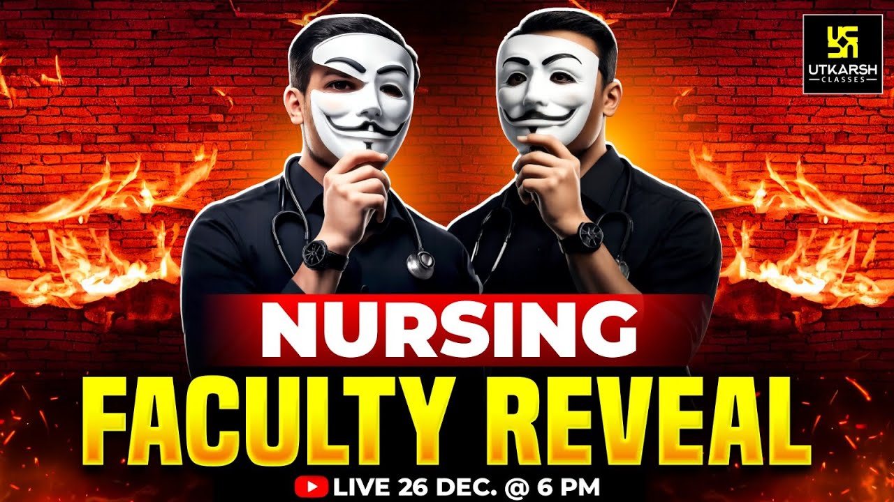 Nursing Faculty Reveal + Big Announcement 🔥| Utkarsh Nursing Classes 💪
